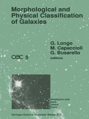 cover image of Morphological and Physical Classification of Galaxies